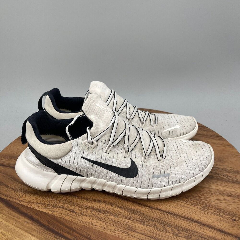 Nike Free RN 5.0 Next Nature Shoes Mens Size 10 White Running Comfort Walking